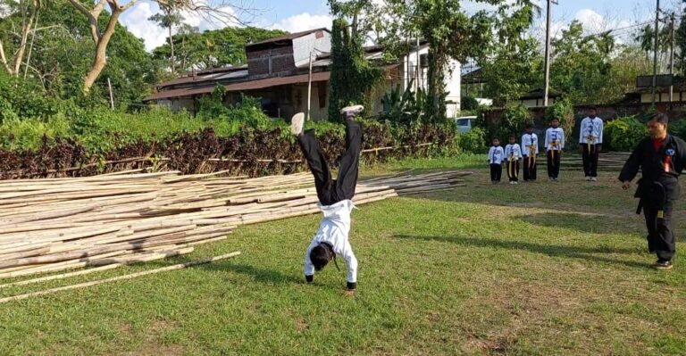 Read more about the article Outdoor practice time..Rolling etc.